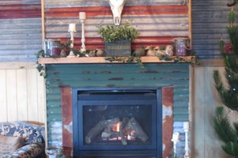 Fat Owl Fire Place